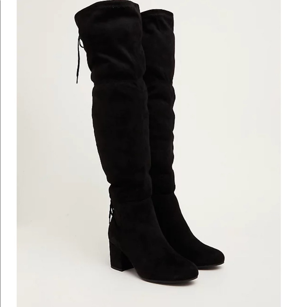 Over the Knee high torrid boots with heel